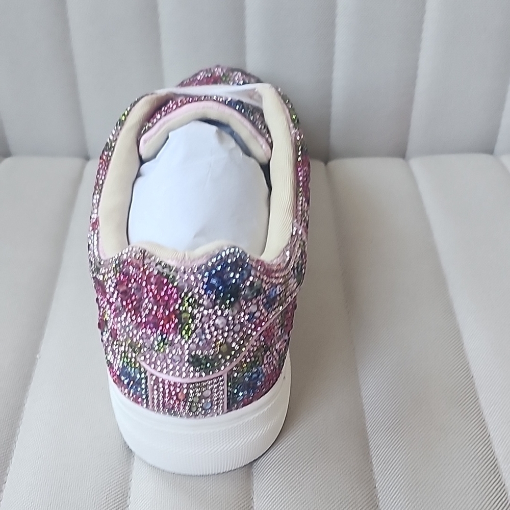 Colorful Rhinestone Sneakers - Picture 4 of 5